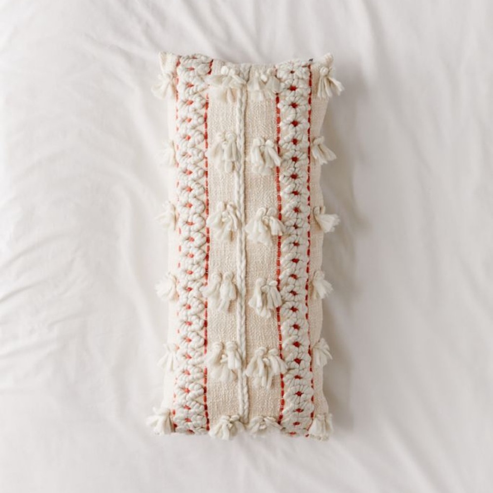 Urban Outfitters Takala Tufted Body Pillow